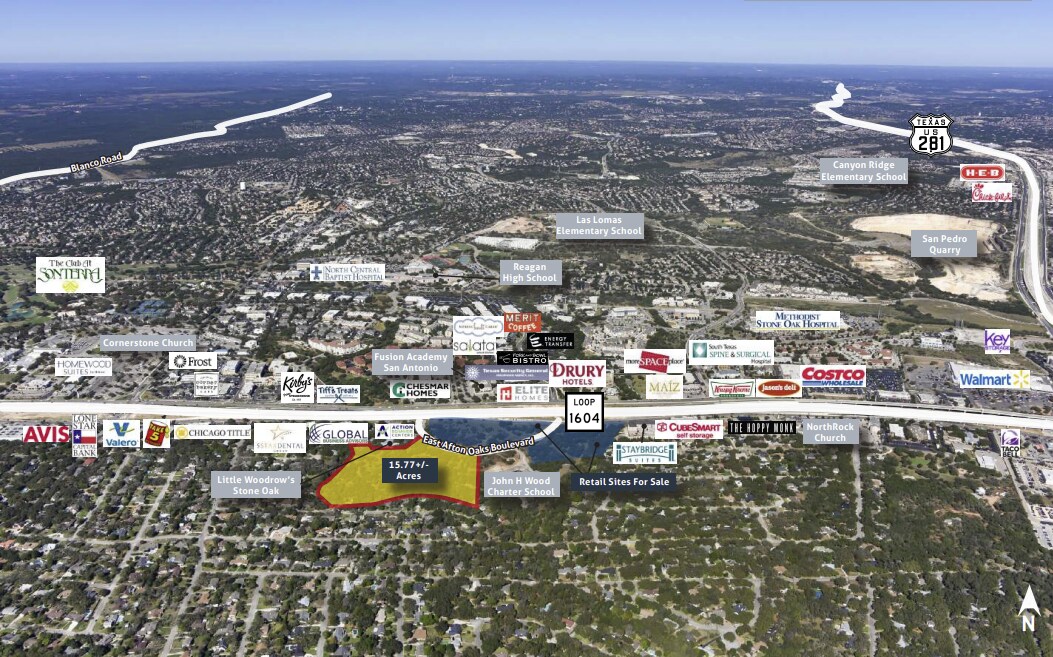 E Afton Oaks San Antonio TX 78232 blvd, San Antonio, TX à vendre Photo de l’immeuble– Image 1 sur 4