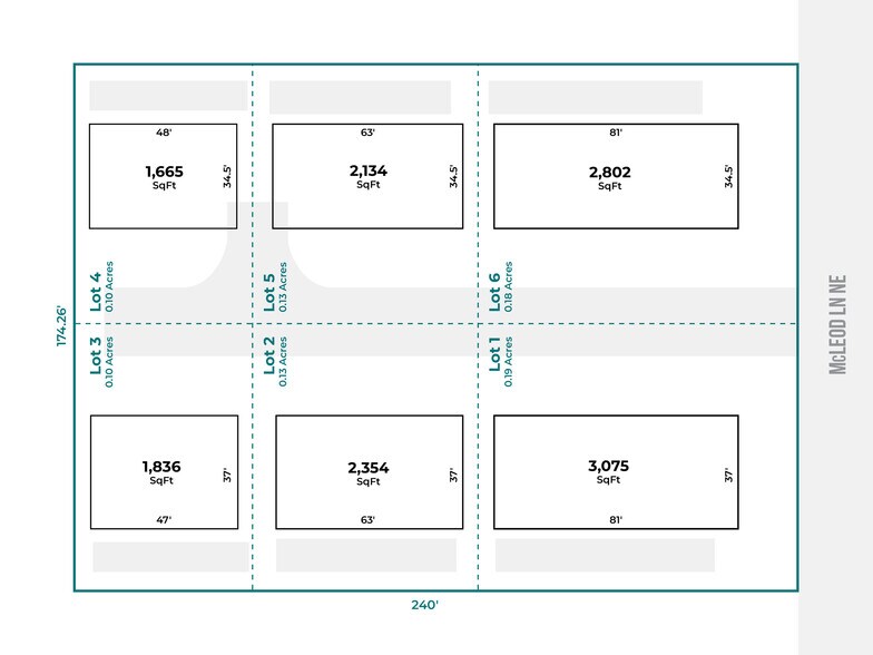 6255 McLeod Ln NE, Keizer, OR à vendre - Plan de site – Image 2 sur 8