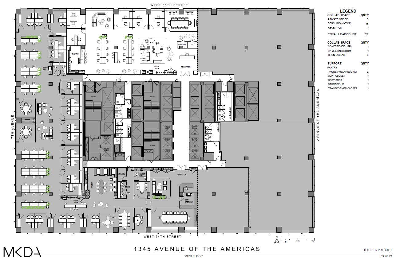 1345 Avenue of the Americas, New York, NY à louer Plan d’étage– Image 1 sur 1
