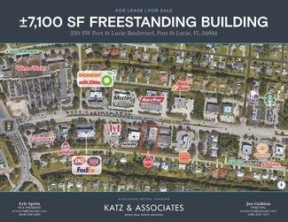 Plus de détails pour 230 SW Port St Lucie Blvd, Port Saint Lucie, FL - Local commercial à vendre