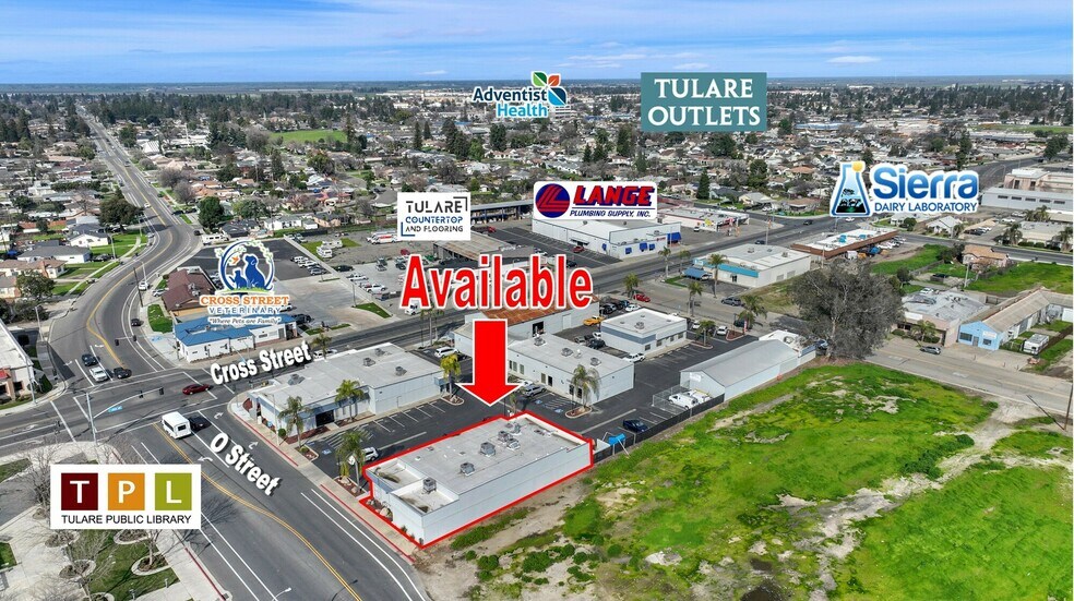451 E Cross Ave, Tulare, CA à louer - Photo de l’immeuble – Image 1 sur 18