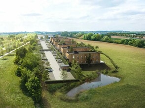 Saint-Quentin - Vue aérienne vue de carte