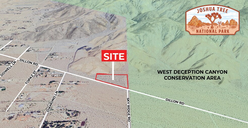 Dillon Rd, Sky Valley, CA à vendre - Photo principale – Image 1 sur 3