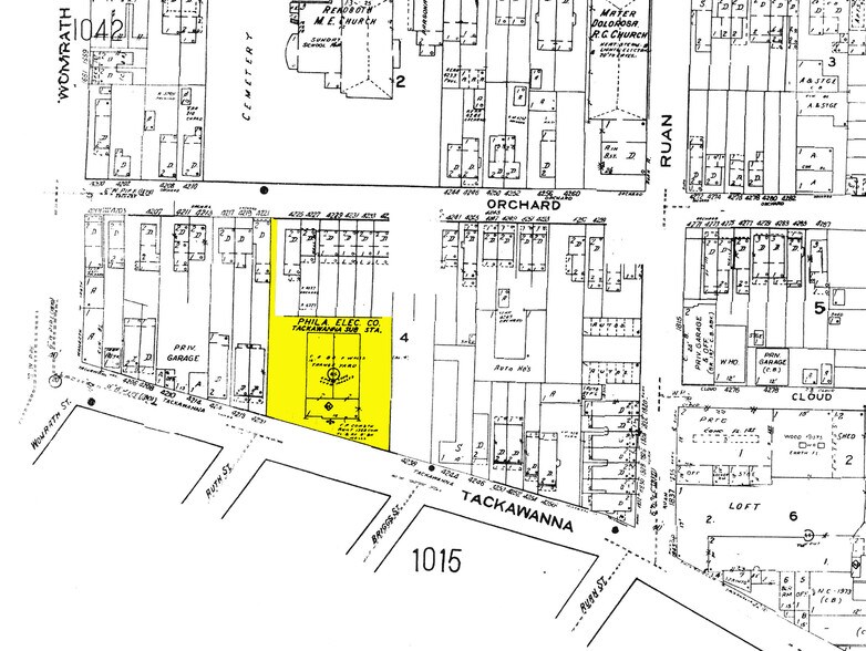 456 E Indiana Ave, Philadelphia, PA à louer - Plan cadastral – Image 3 sur 3