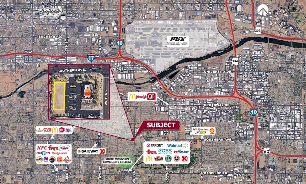SWC 24th St & Southern Ave, Phoenix, AZ à louer - Photo de l’immeuble – Image 1 sur 2