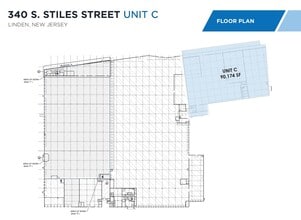 340 S Stiles St, Linden, NJ à louer Plan d’étage– Image 1 sur 1