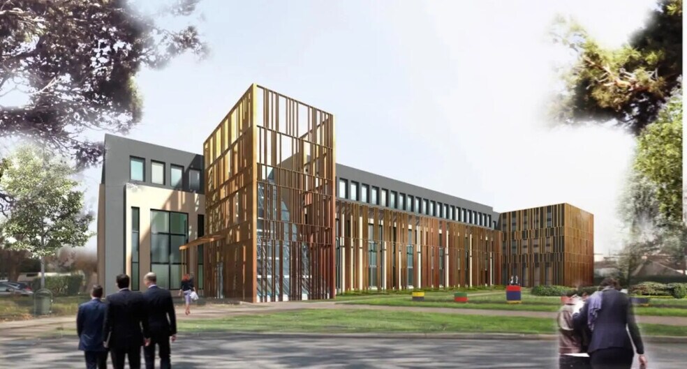 1 Place Des Hauts Tilliers, Gennevilliers à louer - Photo de l’immeuble – Image 3 sur 5