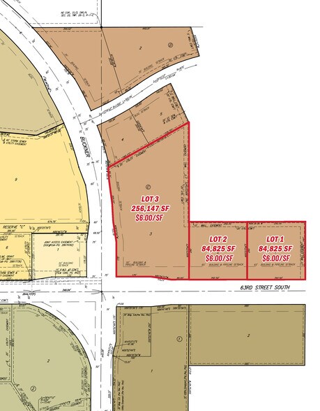 NE C Buckner & Patriot, Derby, KS à vendre - Plan de site – Image 3 sur 3