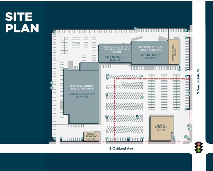 Civic Plaza portefeuille de 2 biens à vendre sur LoopNet.fr - Plan de site – Image 3 sur 3