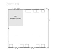 5455 Crestview Dr, Memphis, TN à louer Plan de site– Image 1 sur 1