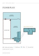 601 Taylor Way, San Carlos, CA à louer Plan d’étage– Image 1 sur 1