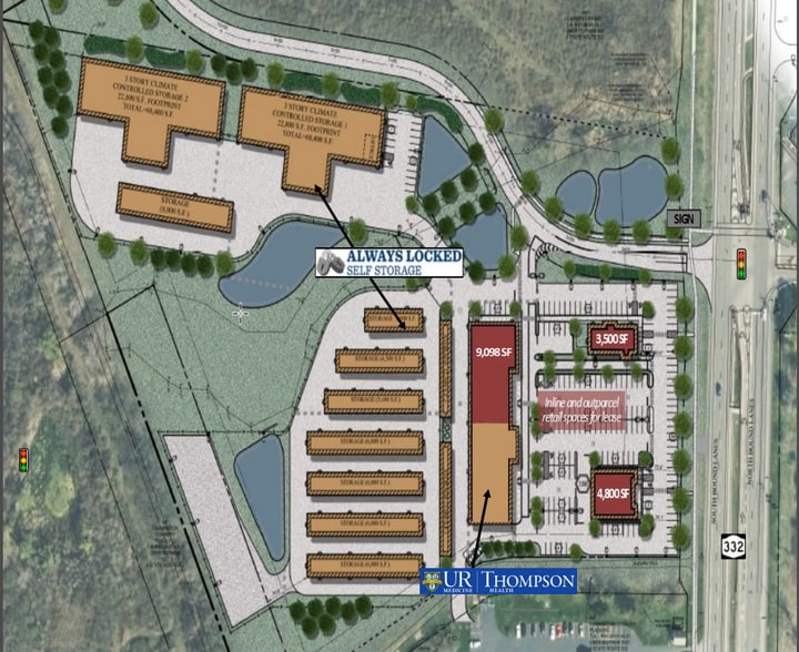 6061 Carmens Way, Farmington, NY à louer - Plan de site – Image 3 sur 5