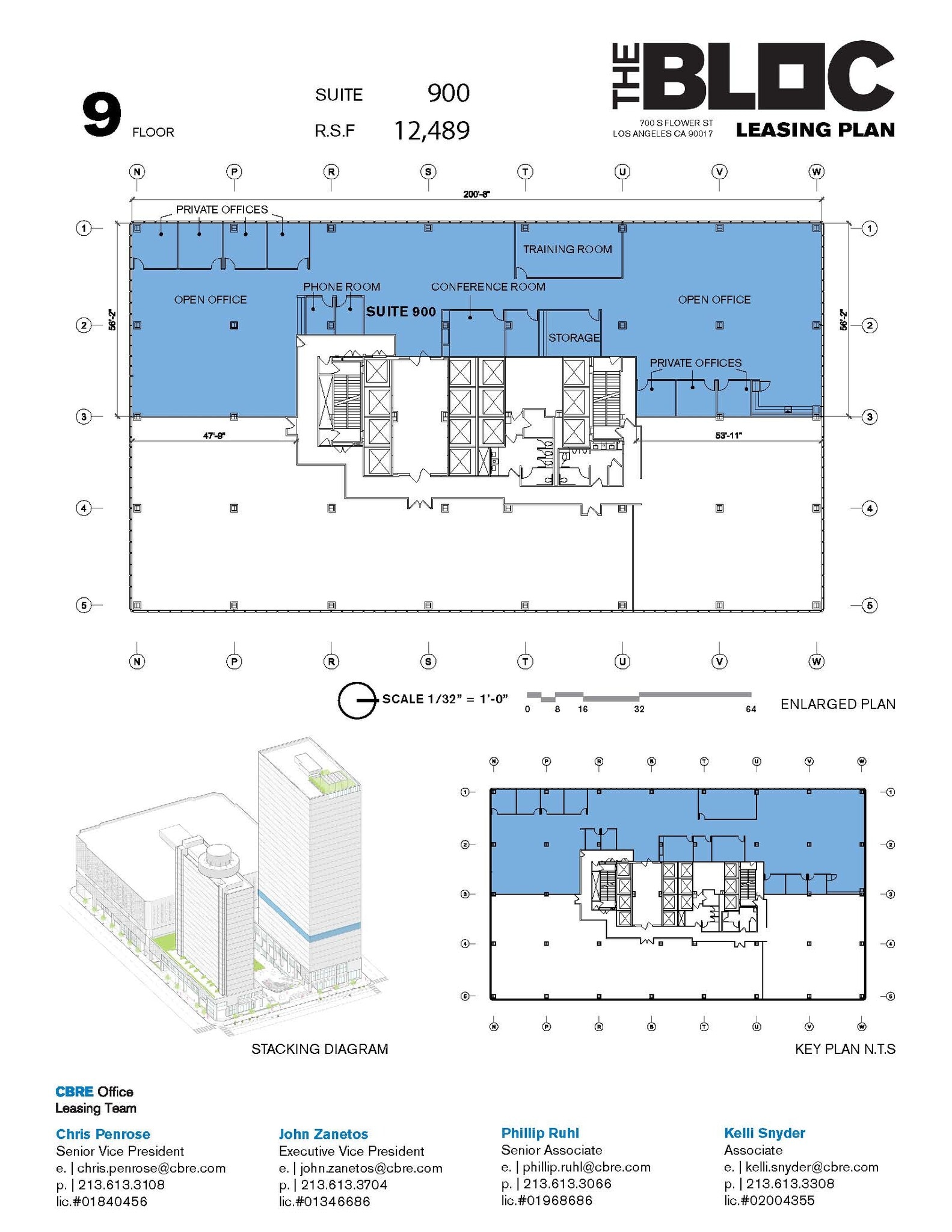 700 S Flower St, Los Angeles, CA à louer Plan d’étage– Image 1 sur 1
