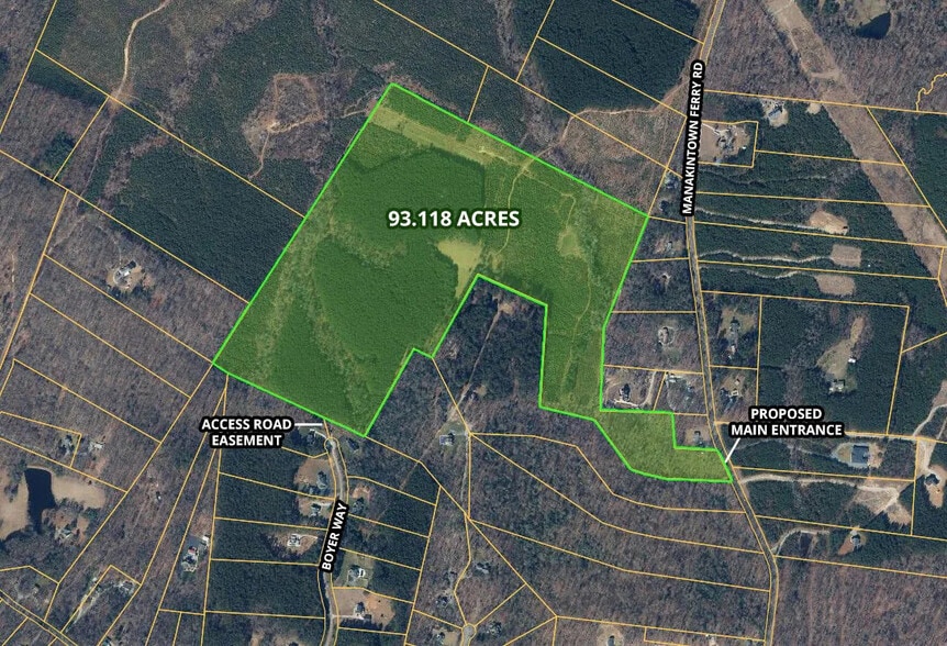 1945 Boyer Way, Powhatan, VA à vendre - Plan cadastral – Image 2 sur 3