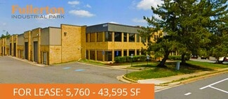 Plus de détails pour 7520-7522 Fullerton Rd, Springfield, VA - Industriel/Logistique à louer