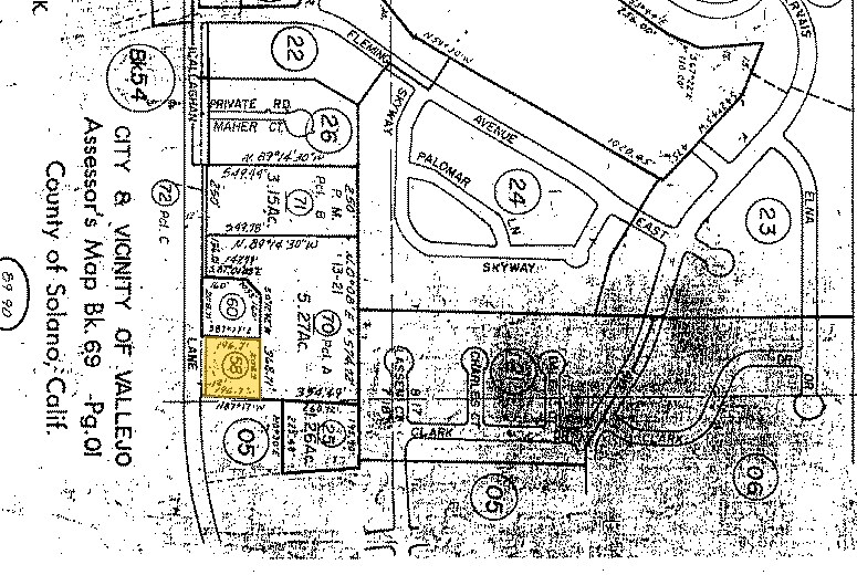 150 Admiral Callaghan Ln, Vallejo, CA à louer - Plan cadastral – Image 2 sur 5
