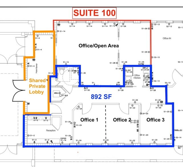 134 S Dixie Hwy, Hallandale Beach, FL à louer - Plan d’étage – Image 3 sur 22
