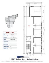 7887 Fuller Rd, Eden Prairie, MN à louer Plan de site– Image 1 sur 1