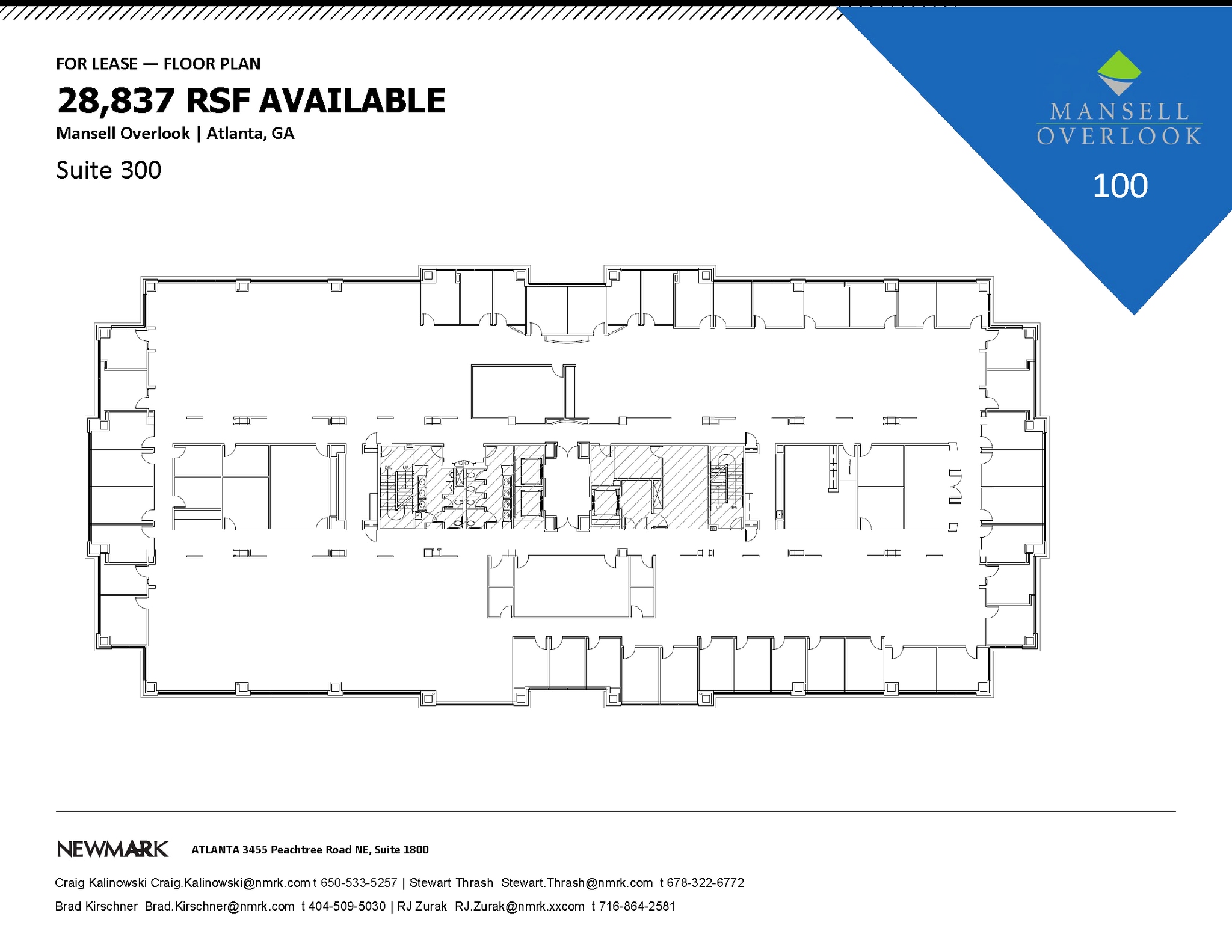 200 Mansell Ct E, Roswell, GA à louer Plan d’étage– Image 1 sur 1