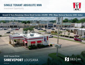 Plus de détails pour 6608 Youree Dr, Shreveport, LA - Local commercial à vendre