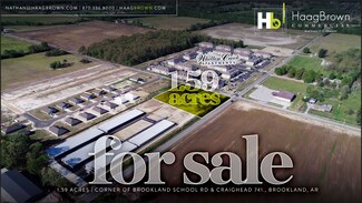Plus de détails pour Brookland School Rd. w, Brookland, AR - Terrain à vendre