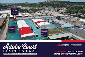 Plus de détails pour 3302-3330 Adobe Ct, Colorado Springs, CO - Local d'activités, Industriel/Logistique à louer