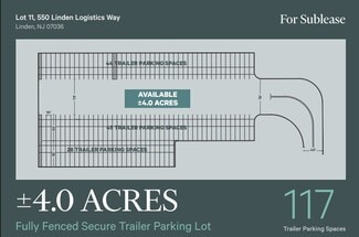Plus de détails pour 550 Linden Logistics way, Linden, NJ - Terrain à louer
