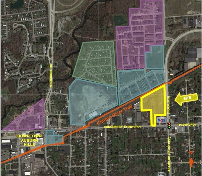 3010 S Adams Rd, Auburn Hills, MI à louer - Aérien – Image 2 sur 6
