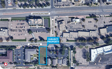 3505 American Dr, Colorado Springs, CO - VUE AÉRIENNE  vue de carte