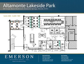 280-309 Cranes Roost Blvd, Altamonte Springs, FL à louer Plan d’étage– Image 1 sur 1