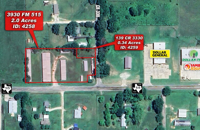 3930 FM 515, Emory, TX à vendre - Photo principale – Image 1 sur 1