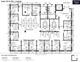 180 E Main St, Smithtown, NY à louer Plan d’étage– Image 1 sur 2