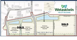 Plus de détails pour 3501 48 st, Wetaskiwin, AB - Terrain à vendre