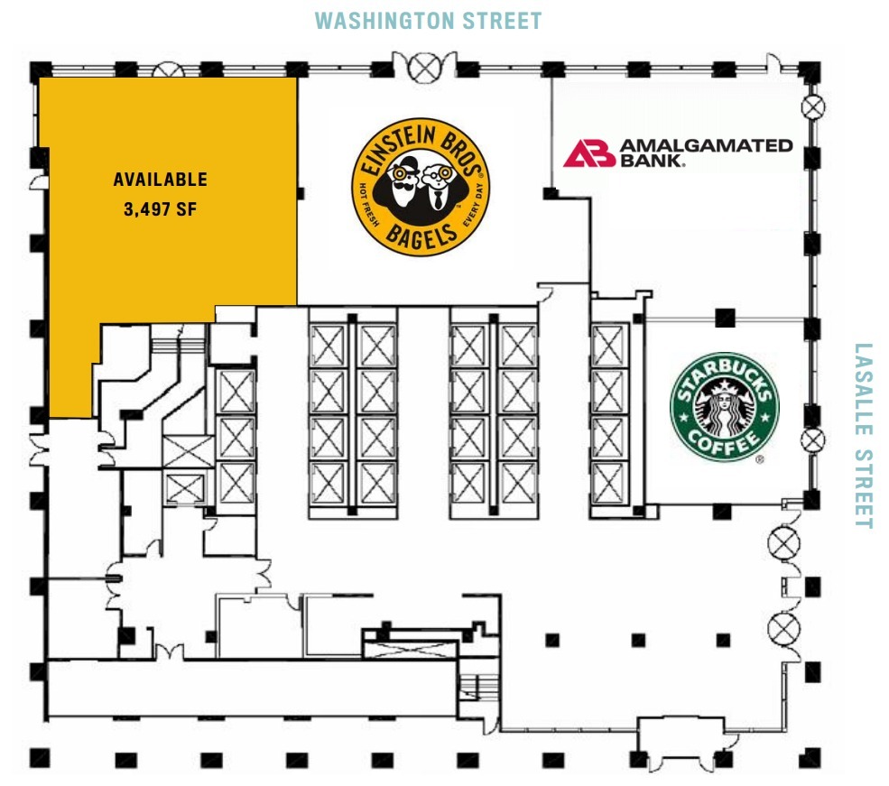 30 N LaSalle St, Chicago, IL à louer Plan d’étage– Image 1 sur 1