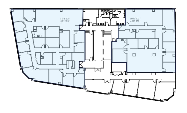 150 Boush St, Norfolk, VA à louer Plan d’étage– Image 1 sur 1