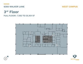 6354 Walker Ln, Alexandria, VA à louer Plan d’étage– Image 1 sur 1
