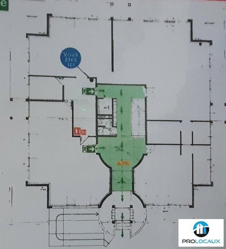 Bureau dans Meylan à louer Plan d’étage– Image 1 sur 14