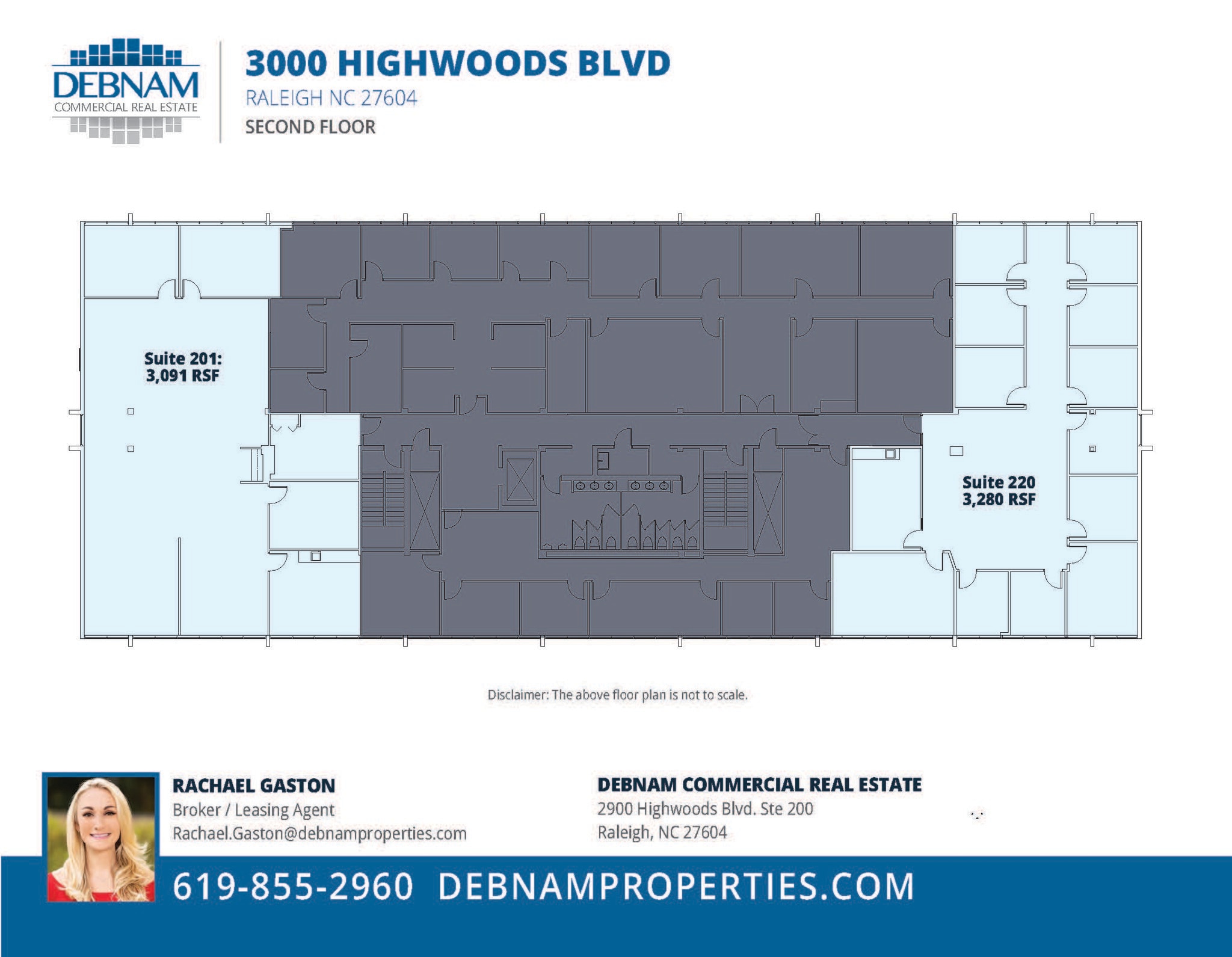 3101 Poplarwood Ct, Raleigh, NC à louer Plan d’étage– Image 1 sur 1