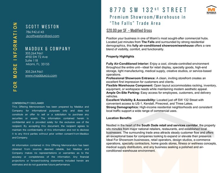 8740-8770 SW 132nd St, Miami, FL à louer - Photo de l’immeuble – Image 2 sur 5