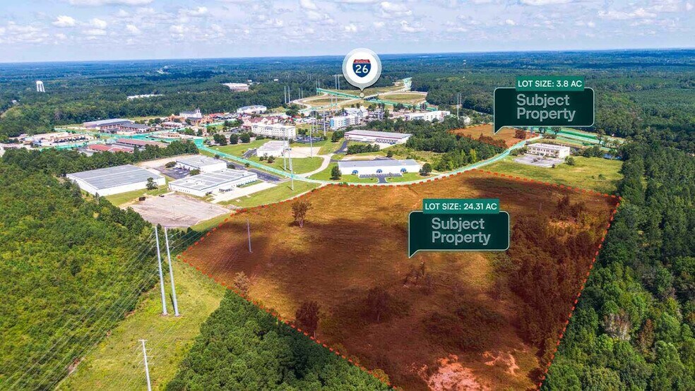 Citadel Rd, Orangeburg, SC à vendre - Aérien – Image 2 sur 2