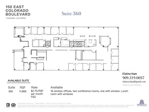 150 E Colorado Blvd, Pasadena, CA à louer Photo de l’immeuble– Image 1 sur 1