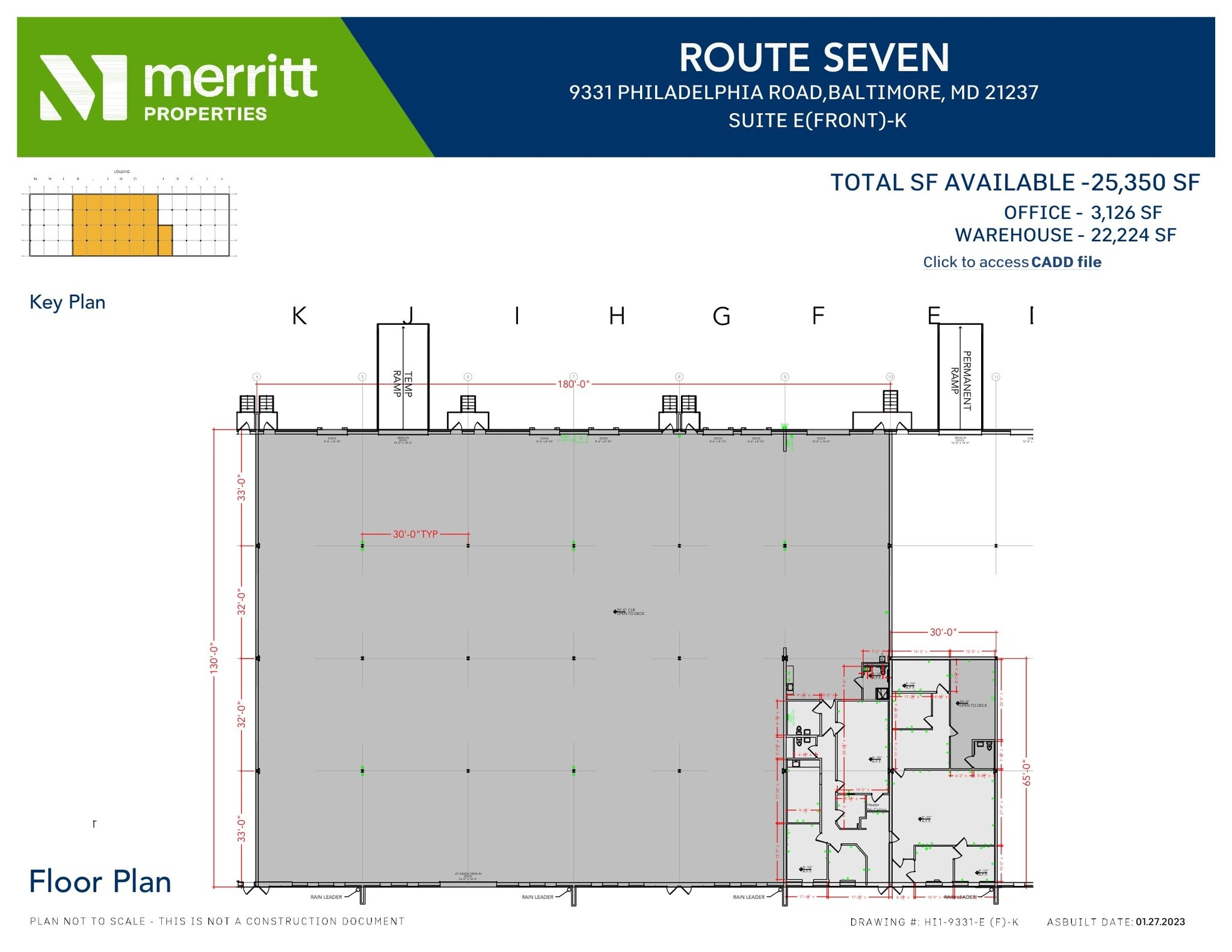 9321 Philadelphia Rd, Rosedale, MD à louer Plan d’étage– Image 1 sur 1