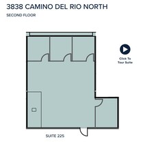 3838 Camino del Rio N, San Diego, CA à louer Plan d’étage– Image 1 sur 1