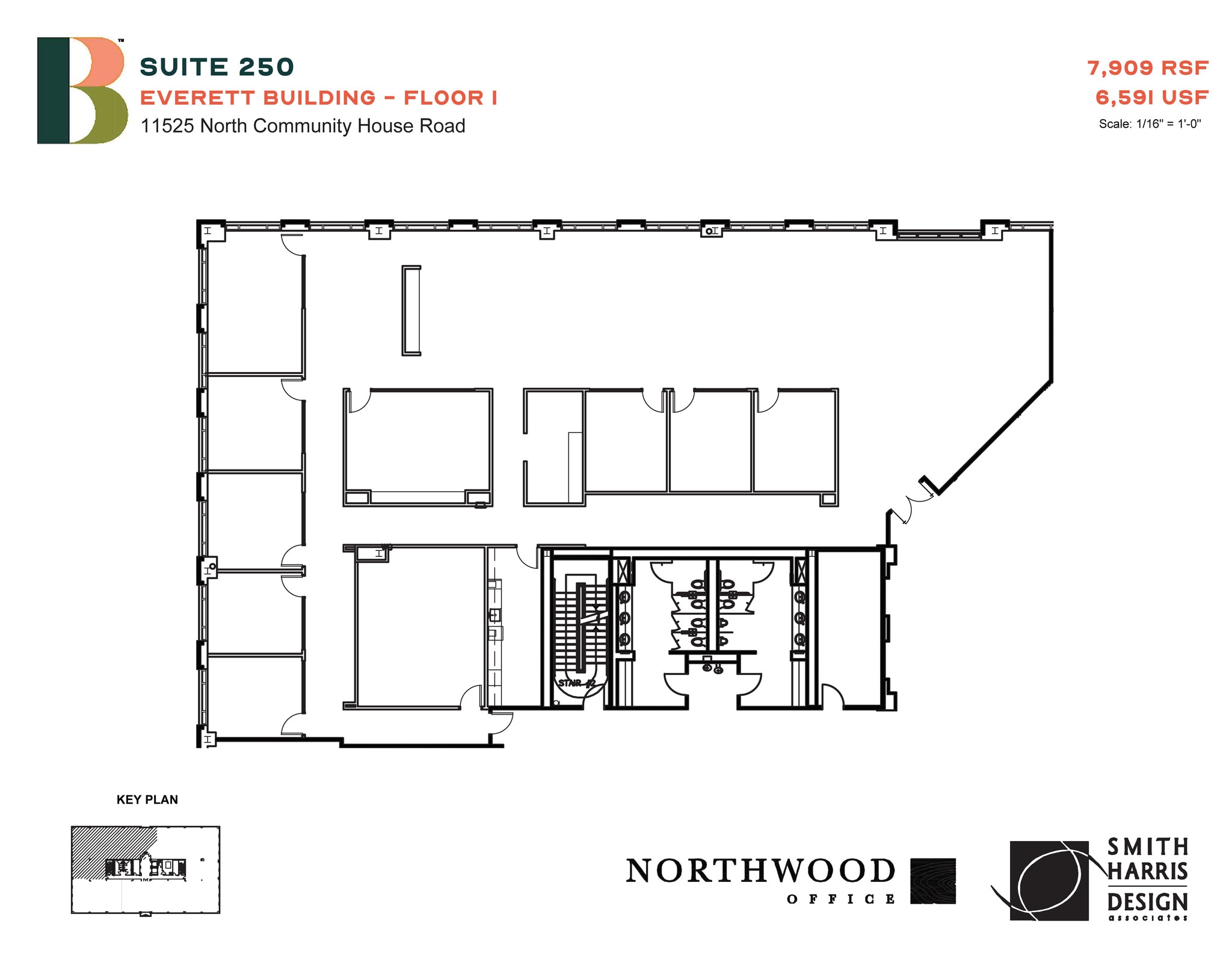 11525 N Community House Rd, Charlotte, NC à louer Plan d’étage– Image 1 sur 1