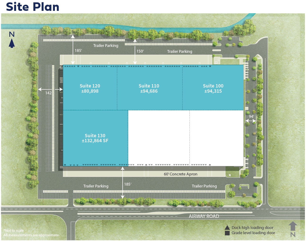 2020 Piper Ranch Rd, San Diego, CA à louer Plan de site– Image 1 sur 3
