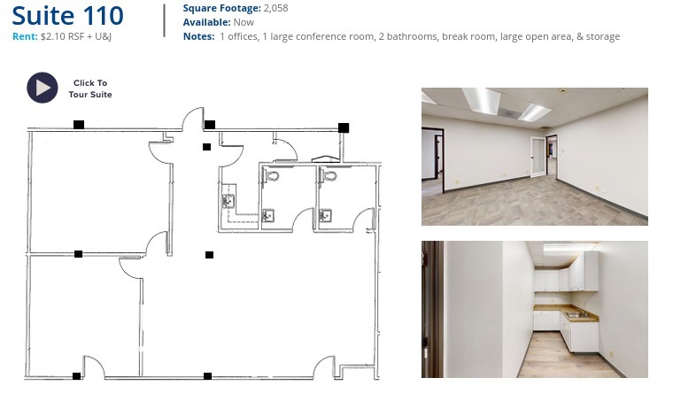 7373 University Ave, La Mesa, CA à louer Plan d’étage– Image 1 sur 1