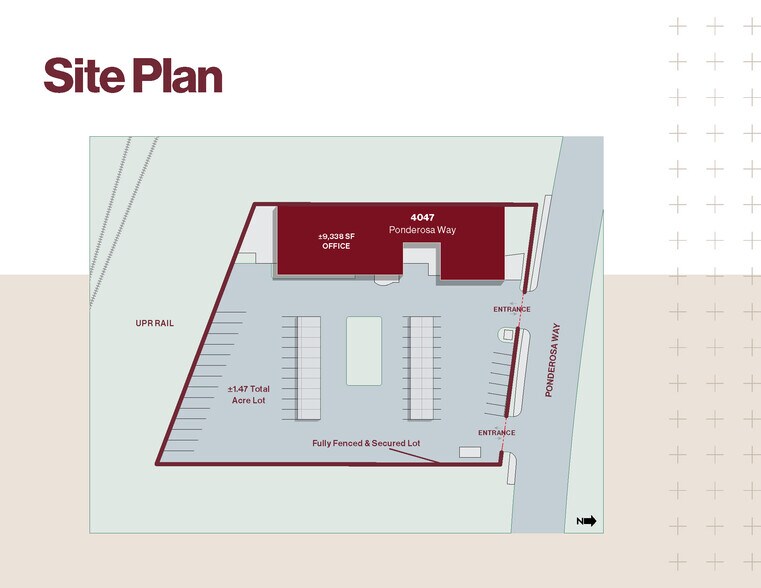 4047 Ponderosa Way, Las Vegas, NV à louer - Plan de site – Image 2 sur 14