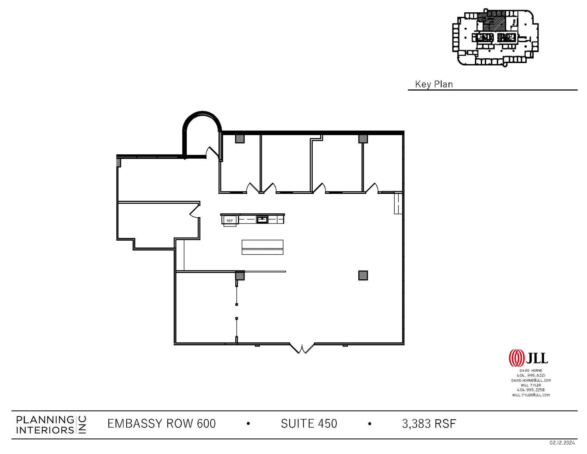 6600 Peachtree Dunwoody Rd NE, Atlanta, GA à louer Plan d’étage– Image 1 sur 2