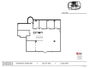 6600 Peachtree Dunwoody Rd NE, Atlanta, GA à louer Plan d’étage– Image 1 sur 2