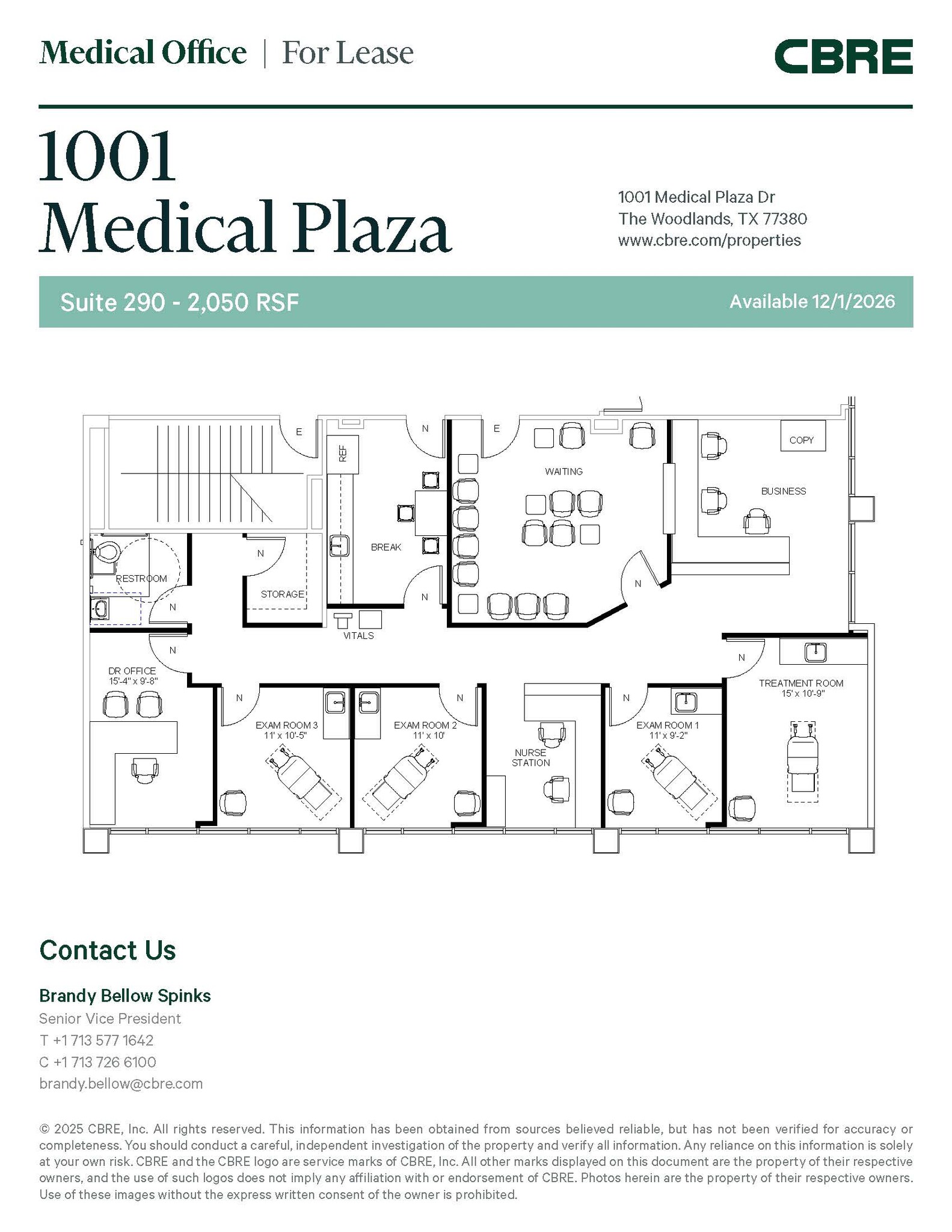 1001 Medical Plaza Dr, The Woodlands, TX à louer Photo de l’immeuble– Image 1 sur 1